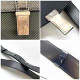 Louis Vuitton Saratov PM Shoulder Bag Taiga Leather Canvas