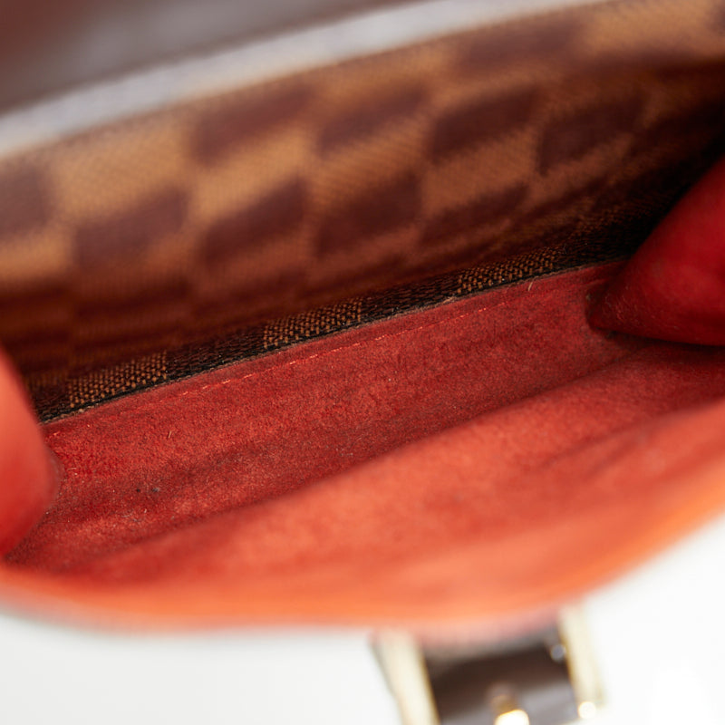 Louis Vuitton Damier Handbag Tote Bag Brown