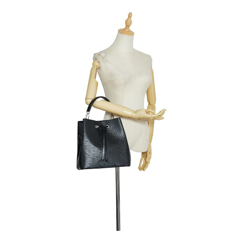 Louis Vuitton Epi Neonoe Handbag Shoulder Bag 2way Noir Black