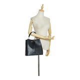 Louis Vuitton Epi Neonoe Handbag Shoulder Bag 2way Noir Black