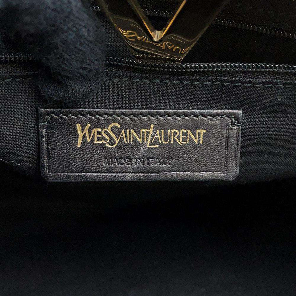 Saint Laurent- Paris Handbag Y Line Cabas Saint Laurent 2way Shoulder Bag Black