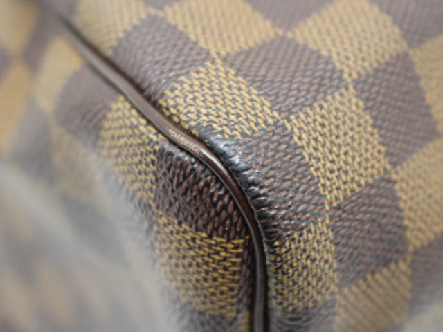 Louis Vuitton Speedy 30 Boston Bag Handbag Damier