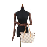 Louis Vuitton Damier Azur Totally PM Tote Bag Gold Hardware