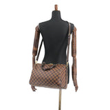 Louis Vuitton Damier Speedy Bandouliere 30 2way Hand Shoulder Bag Ebene