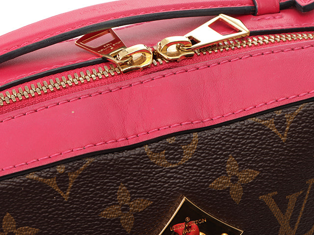 Louis Vuitton Shoulder Bag Santonge Monogram Freesia Pink