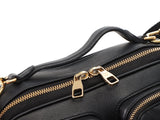 Louis Vuitton Utility Crossbody Leather Black