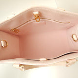 Louis Vuitton On The Go PM Emplant Handbag Light Pink