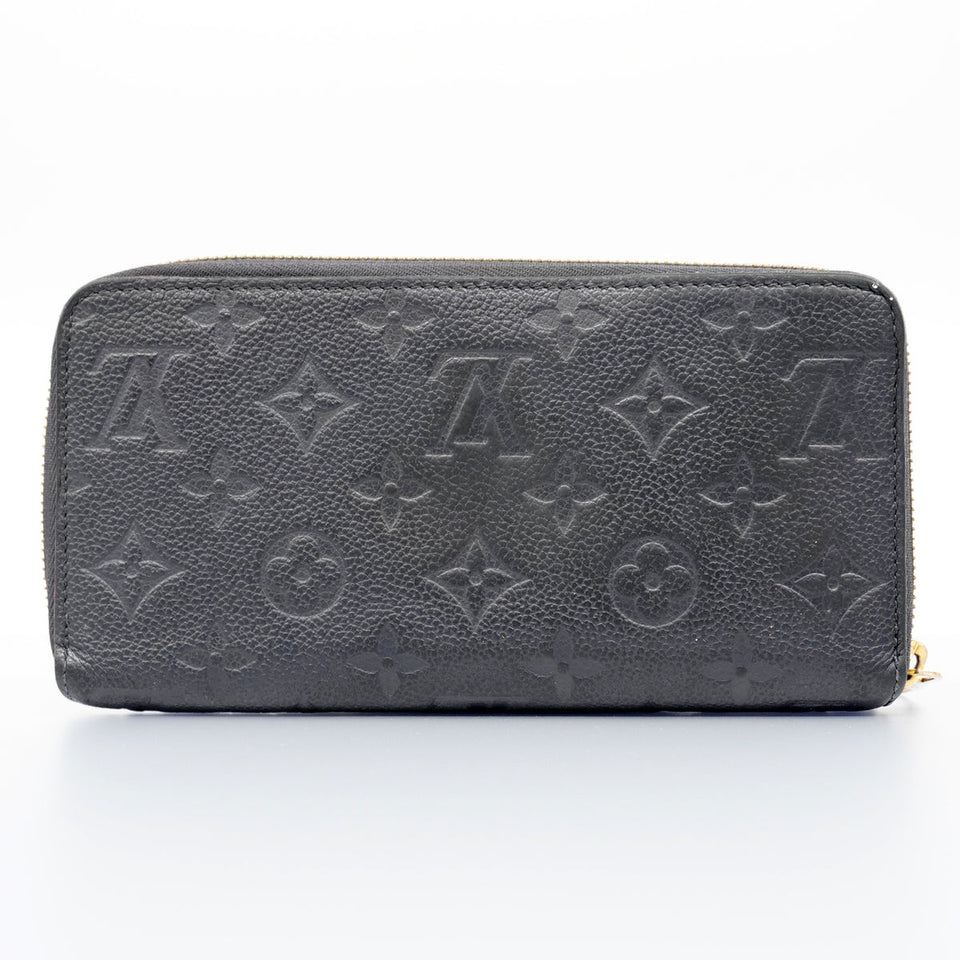 Louis Vuitton Long Wallet Monogram Implant Zippy Wallet