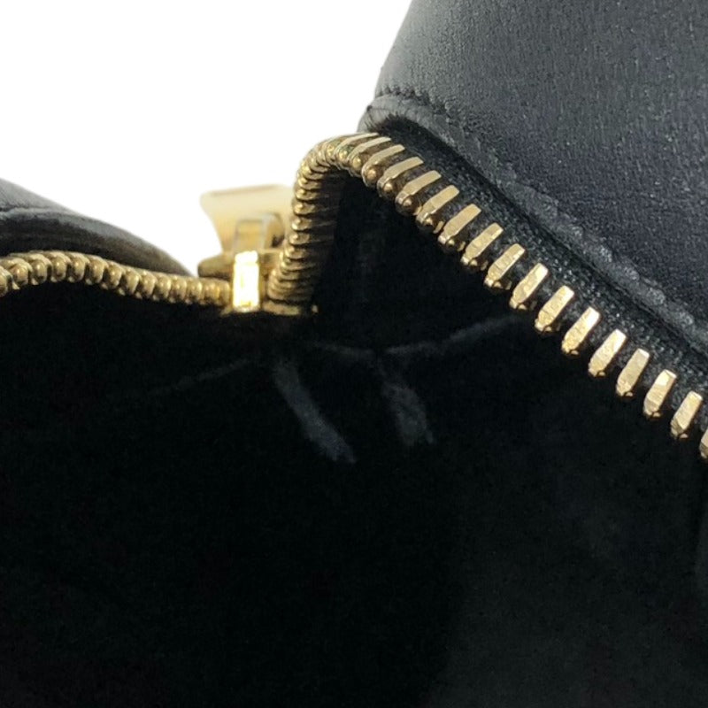 Saint Laurent- Cabas Small Leather Handbag Black