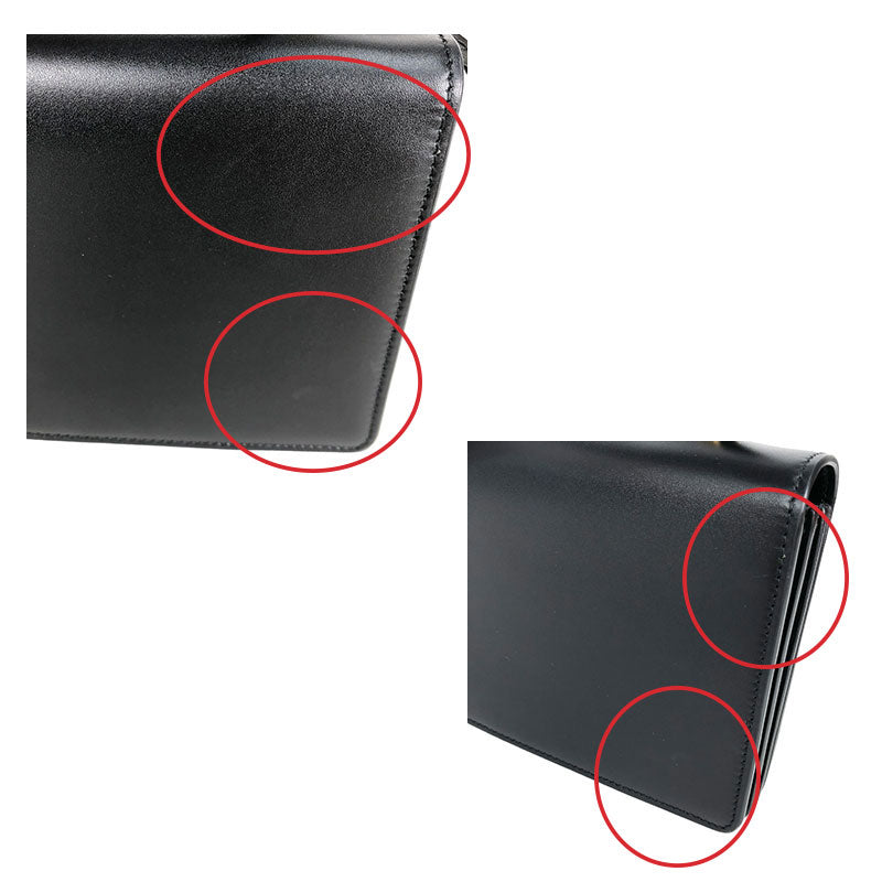 Saint Laurent- Cassandra Shoulder Bag Black