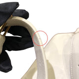 Saint Laurent- Belt Bag Monogram Ivory Gd Hardware Grain Leather Unisex Body Bag
