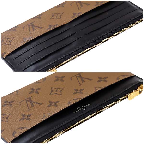 Louis Vuitton Slim Purse Monogram Reverse Wallet