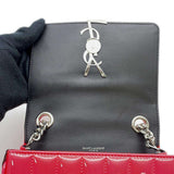 Saint Laurent- Paris Shoulder Bag Vicky Patent Pink