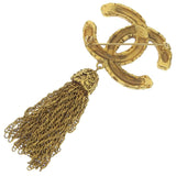 Chanel Gold Plated Brooch 93A