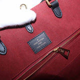 Louis Vuitton Monogram Implant On The Go MM 2Way Tote Shoulder Bag