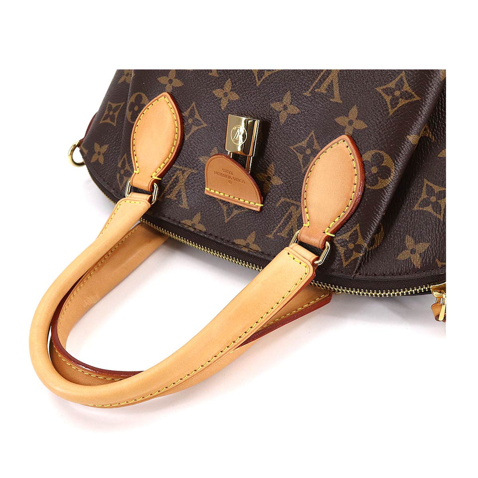 Louis Vuitton Monogram Rivoli PM 2Way Hand Shoulder Bag Brown