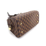 Louis Vuitton Damier Duomo Handbag Ebene Gold Metal Fittings