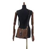 Louis Vuitton Damier Odeon NM PM Shoulder Bag Ebene Gold Hardware