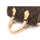Louis Vuitton Monogram Speedy 25 Hand Bag Brown Gold Hardware