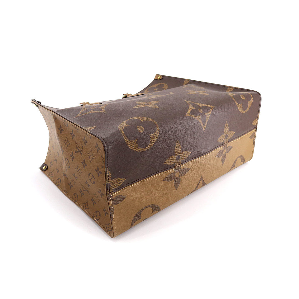 Louis Vuitton Giant Monogram Onthego GM 2Way Tote Shoulder Bag