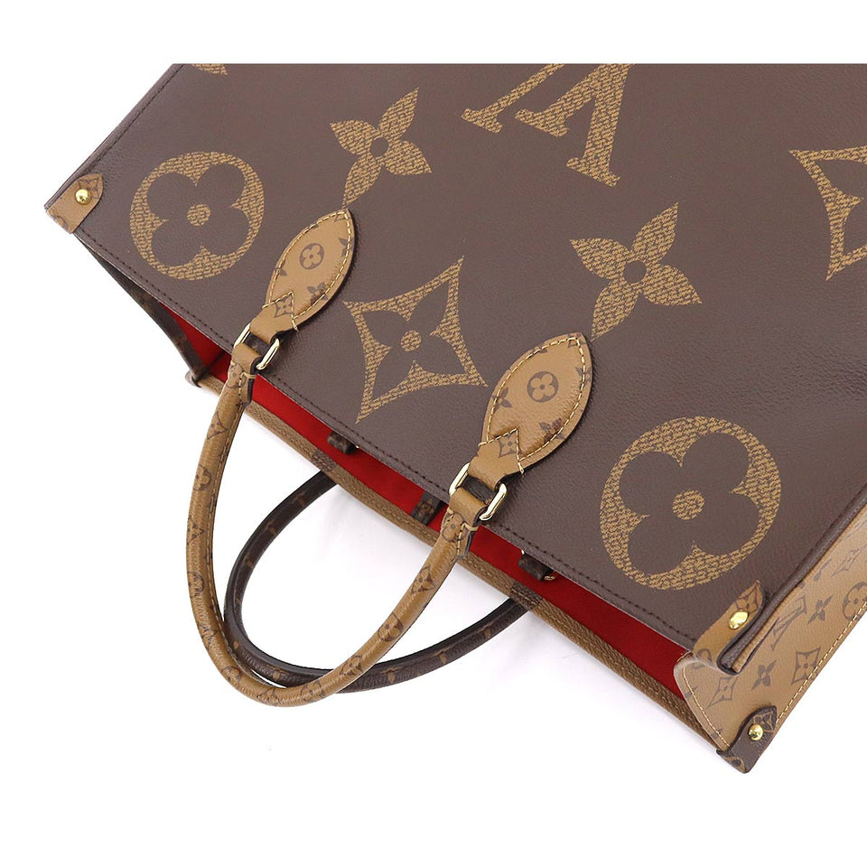Louis Vuitton Giant Monogram Onthego GM 2Way Tote Shoulder Bag