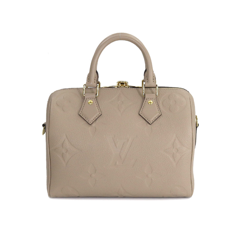 Louis Vuitton Monogram Implant Speedy Bandouliere 25 2Way Shoulder Bag