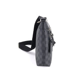 Louis Vuitton Damier Graphite Mick PM NM Shoulder Bag Black Gray