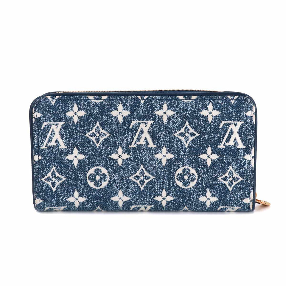 Louis Vuitton Monogram Jacquard Denim Zippy Wallet