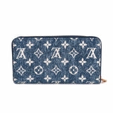 Louis Vuitton Monogram Jacquard Denim Zippy Wallet