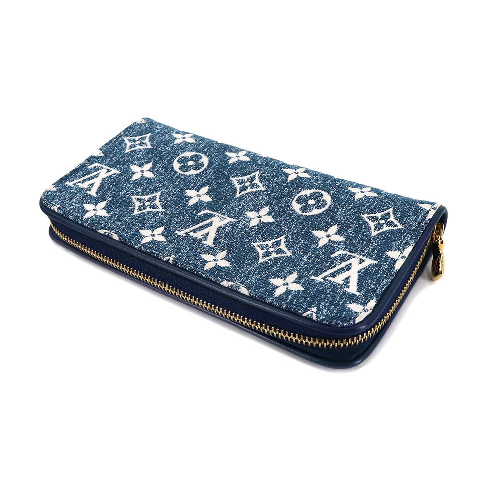 Louis Vuitton Monogram Jacquard Denim Zippy Wallet