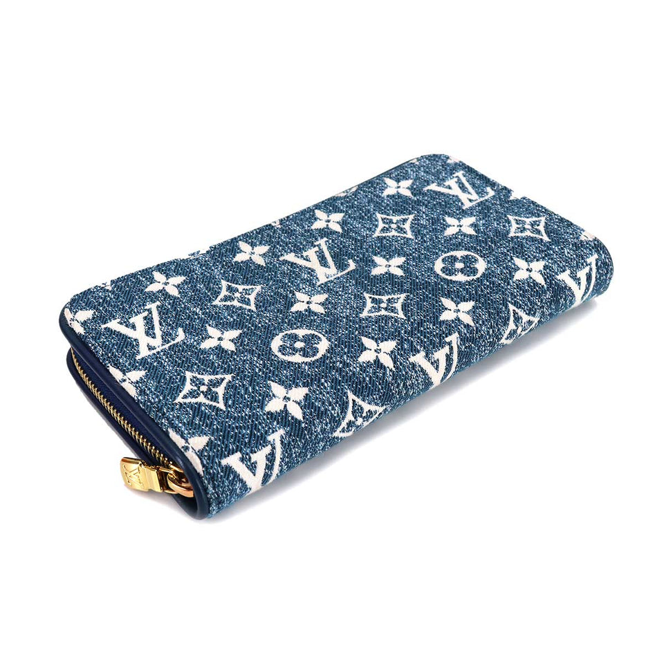 Louis Vuitton Monogram Jacquard Denim Zippy Wallet