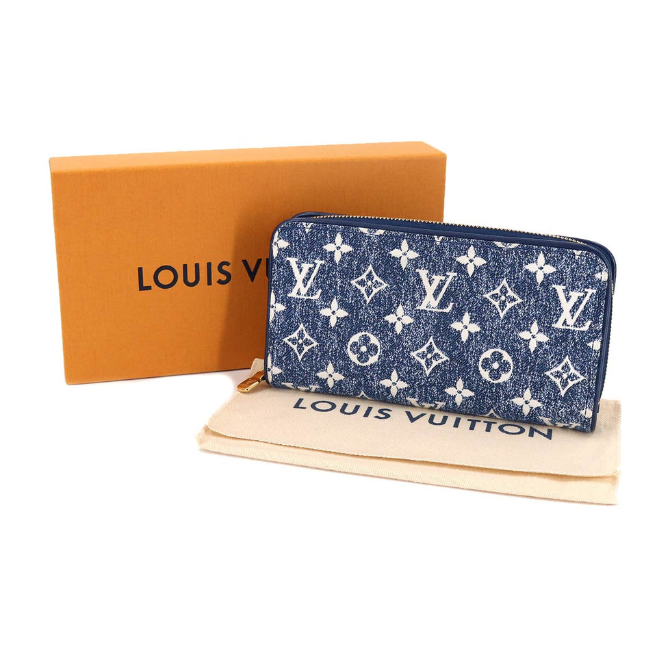 Louis Vuitton Monogram Jacquard Denim Zippy Wallet