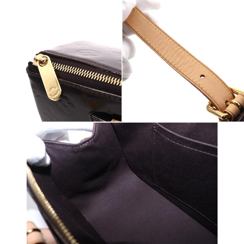 Louis Vuitton Vernis Rosewood Avenue Shoulder Bag Leather
