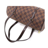 Louis Vuitton Damier Papillon 30 Handbag Ebene Brown Gold Metal Fittings