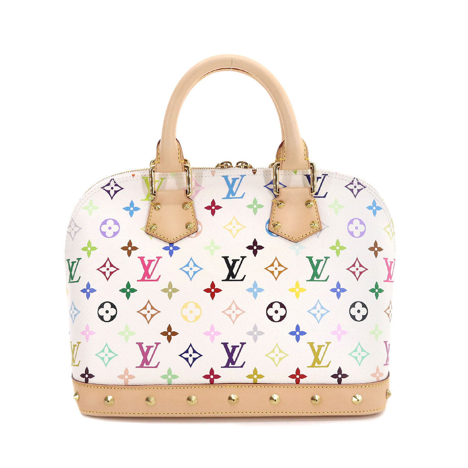 Louis Vuitton Monogram Multicolor Alma Hand Bag Bron