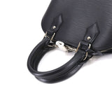 Louis Vuitton Epi Alma BB 2Way Shoulder Bag Leather Noir Black