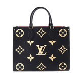 Louis Vuitton Monogram Implant On The Go MM 2Way Tote Bag