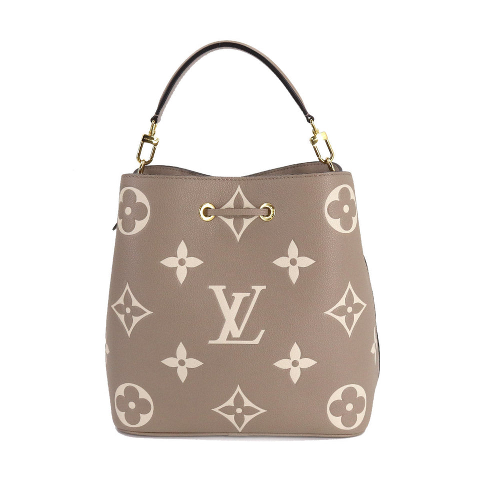 Louis Vuitton Bicolor Monogram Emplant Neonoe MM 2Way Shoulder Bag