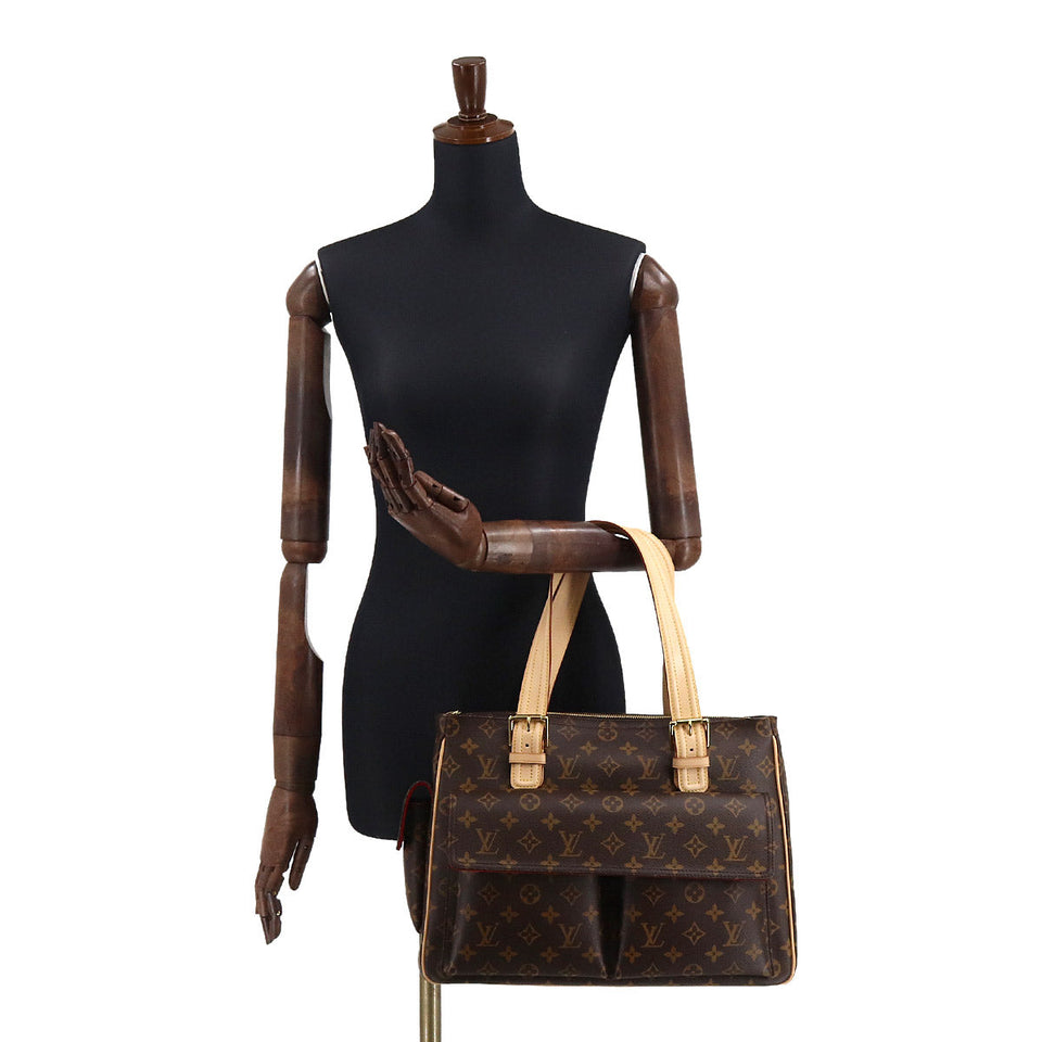 Louis Vuitton Monogram Multipli Cite Tote Bag Brown