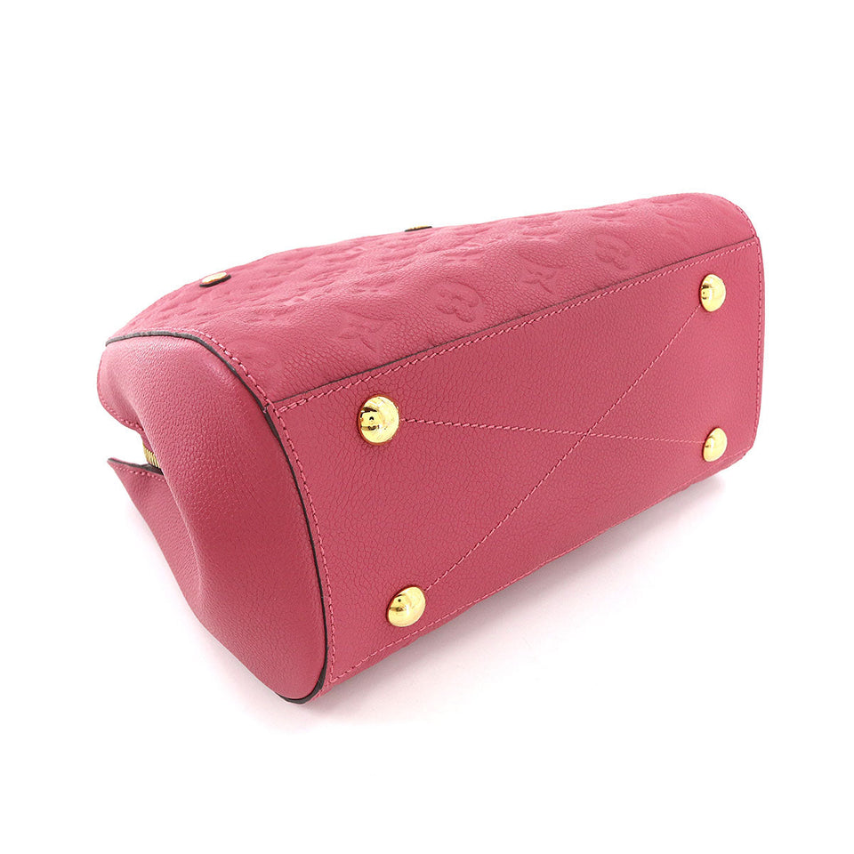 Louis Vuitton Monogram Emplant Montaigne BB 2way Shoulder Bag