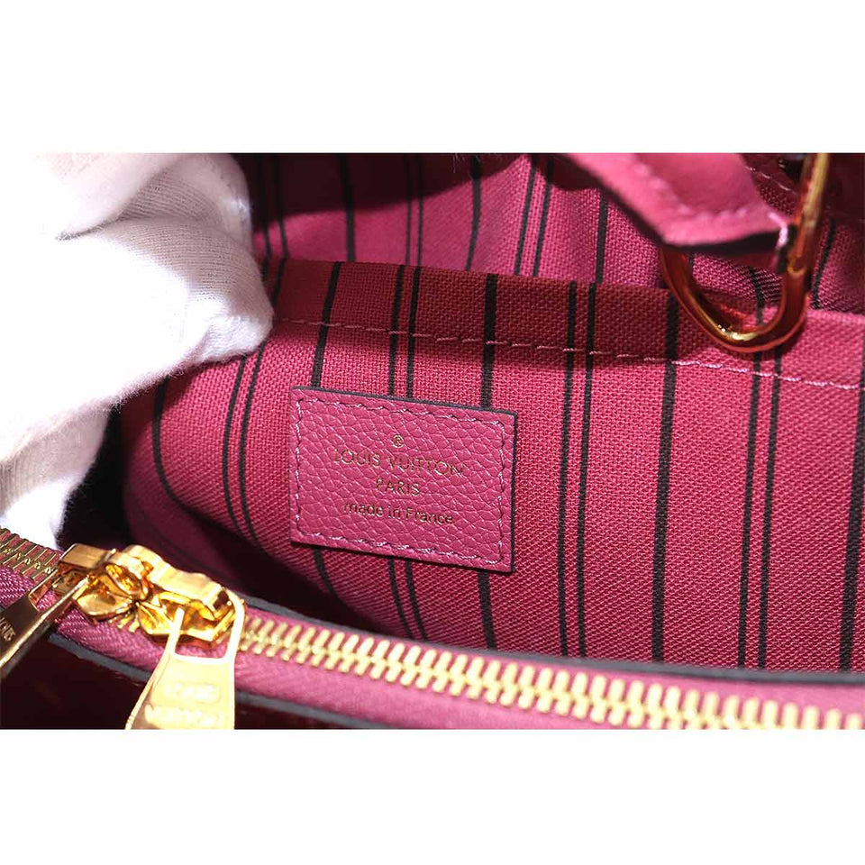 Louis Vuitton Monogram Emplant Montaigne BB 2way Shoulder Bag