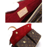 Louis Vuitton Monogram Viva Cite MM Shoulder Bag Brown