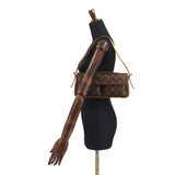 Louis Vuitton Monogram Viva Cite MM Shoulder Bag Brown