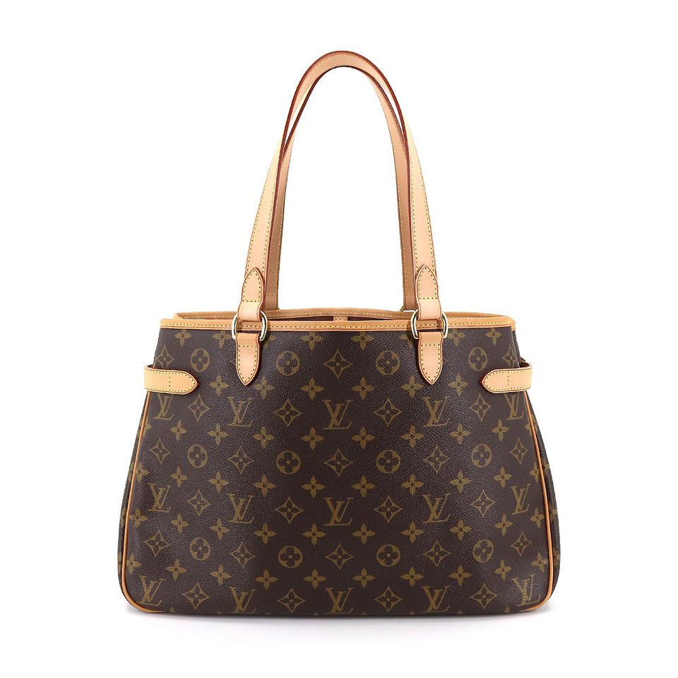 Louis Vuitton Monogram Batignolles Horizontal Tote Bag Brown