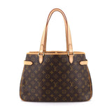 Louis Vuitton Monogram Batignolles Horizontal Tote Bag Brown
