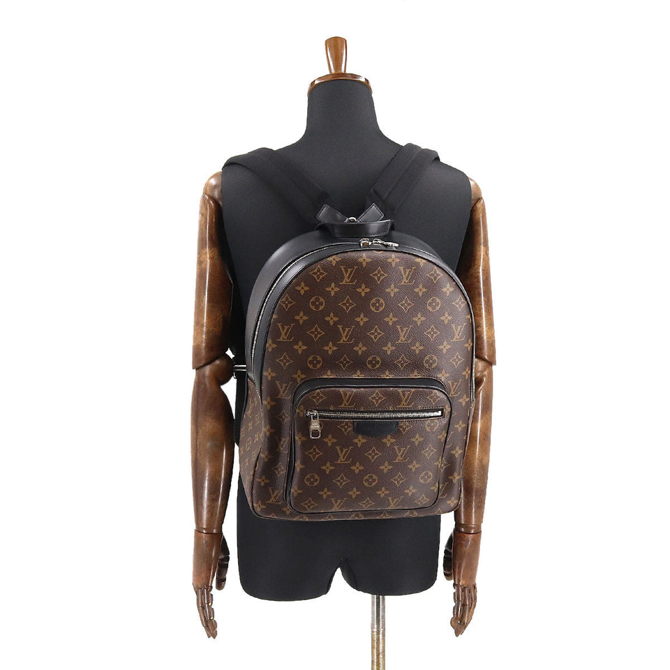 Louis Vuitton Monogram Macassar Josh NV Backpack Rucksack