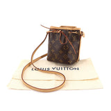 Louis Vuitton Monogram Nano Noe Shoulder Bag Brown