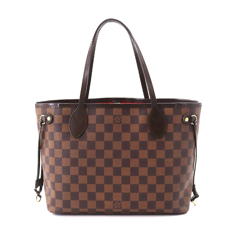 Louis Vuitton Damier Neverfull PM Tote Bag Ebene