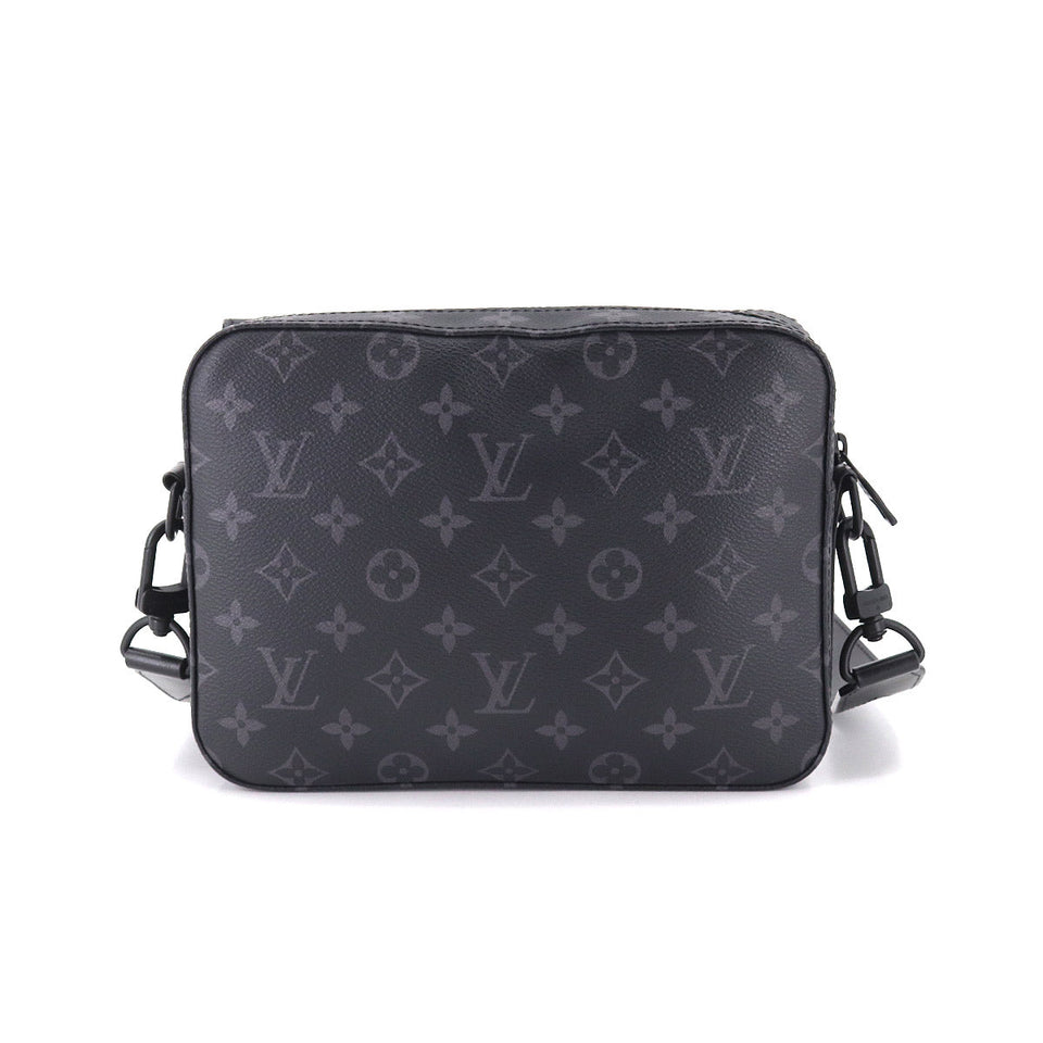 Louis Vuitton Monogram Eclipse Steamer Messenger Shoulder Bag
