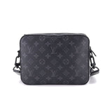 Louis Vuitton Monogram Eclipse Steamer Messenger Shoulder Bag